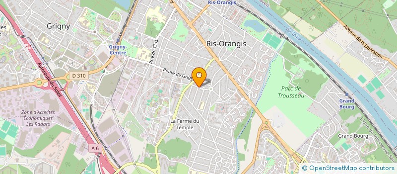 localisation de l'entreprise RESTAURANT HAVIN à RIS-ORANGIS