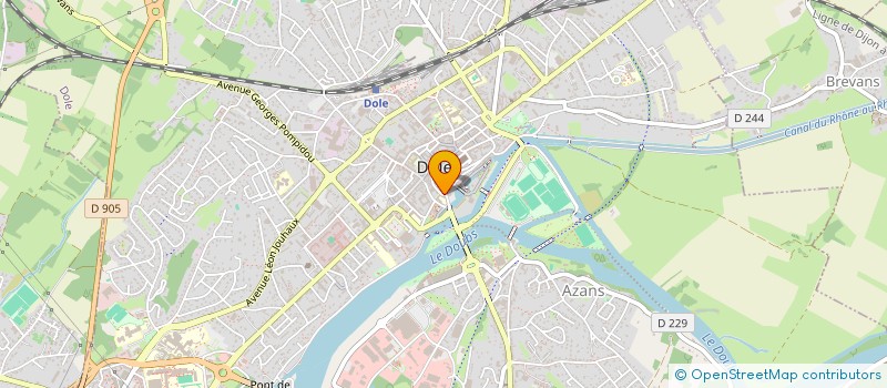 localisation de l'entreprise RESTAURANT HOTEL AU VILLAGE SARL  BREVANS