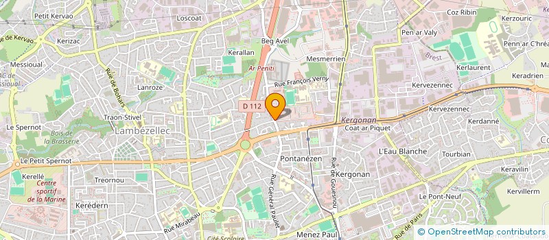 localisation de l'entreprise RESTAURANT INTER ENTREPRISES BREST SIAM à BREST
