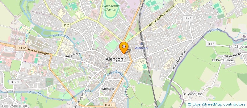 localisation de l'entreprise RESTAURANT INTERADMINISTRATIF à ALENCON
