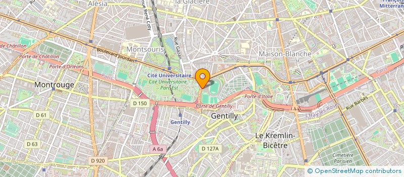 localisation de l'entreprise RESTAURANT INTERENTREPRISES L'OLYMPIQUE à PARIS