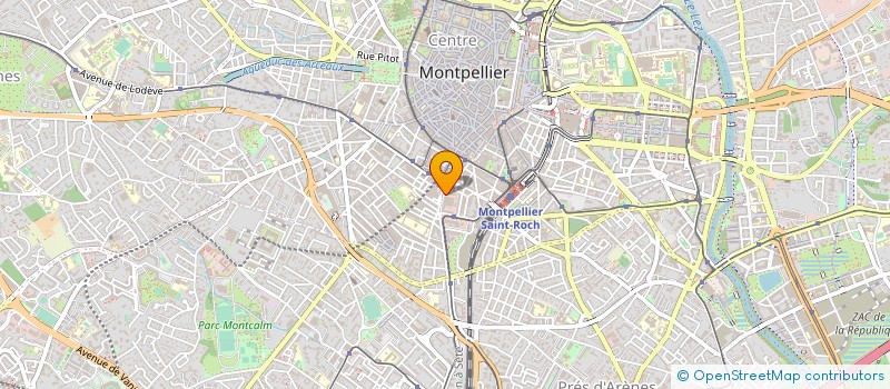 localisation de l'entreprise RESTAURANT INTERENTREPRISES MTP RONDELET à MONTPELLIER