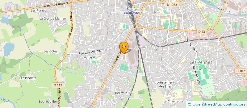 localisation de l'entreprise RESTAURANT JACQUOT  PERONNAS