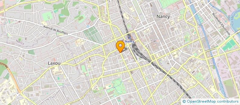 localisation de l'entreprise RESTAURANT JEANNE D'ARC  NANCY