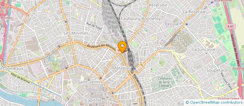 localisation de l'entreprise RESTAURANT KEBAB ASSIA à TOULOUSE