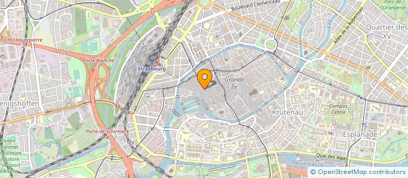 localisation de l'entreprise RESTAURANT L ARGILE à STRASBOURG