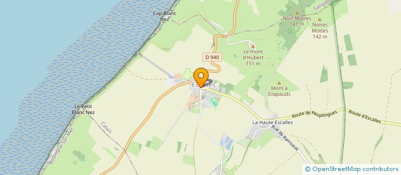 localisation de l'entreprise RESTAURANT L'ESCALE FFV  ESCALLES