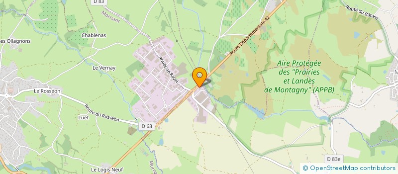 localisation de l'entreprise RESTAURANT L'INATTENDU  BEAUVALLON