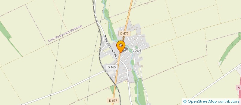 localisation de l'entreprise RESTAURANT LA BARBUISE  VOUE