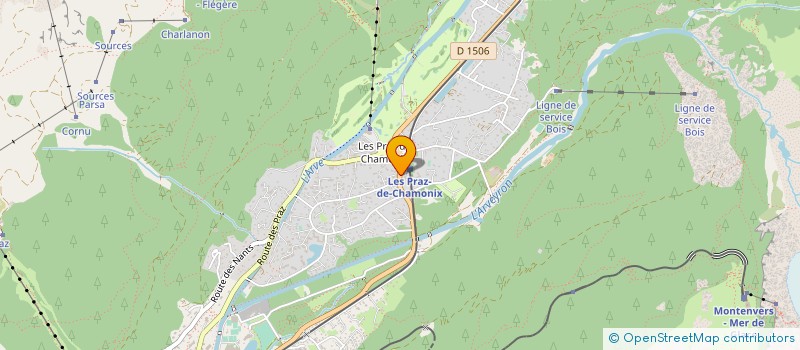 localisation de l'entreprise RESTAURANT LA CREMERIE DU MOULIN à CHAMONIX-MONT-BLANC
