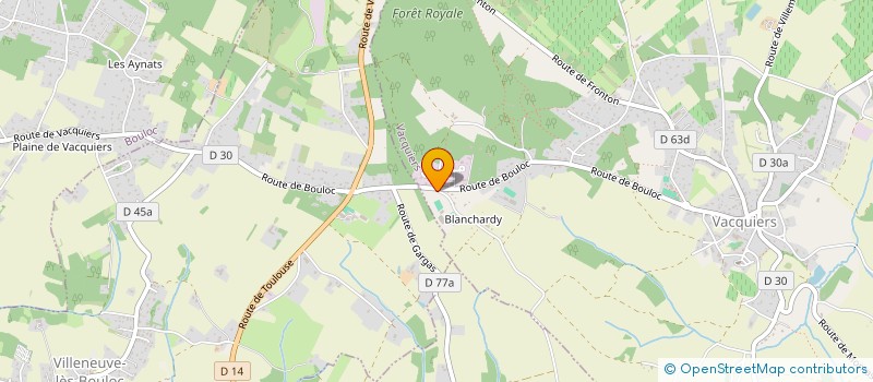 localisation de l'entreprise RESTAURANT LA HALLE  JEGUN