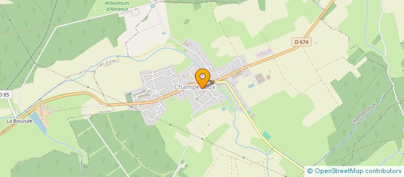 localisation de l'entreprise RESTAURANT LA LORETTE  CHAMPENOUX