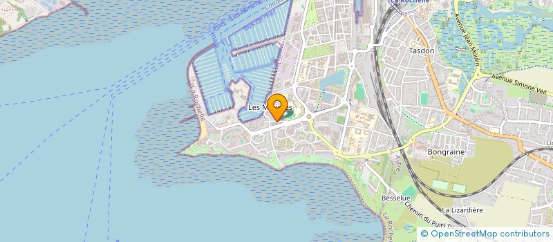 localisation de l'entreprise RESTAURANT LA MENARA SARL  LA ROCHELLE