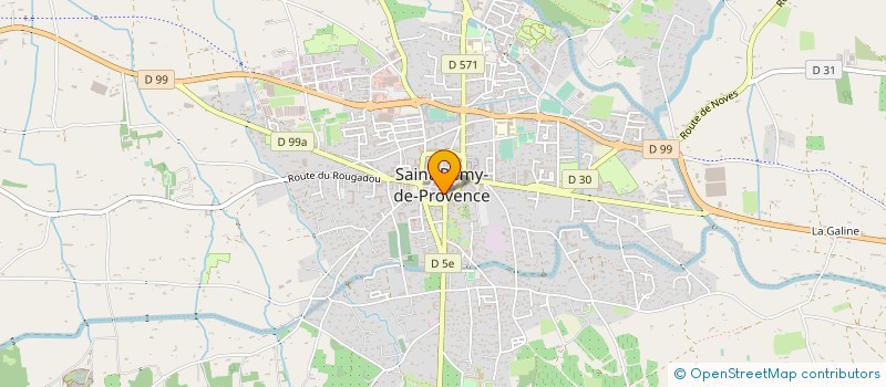 localisation de l'entreprise RESTAURANT LA SERRE à SAINT-REMY-DE-PROVENCE