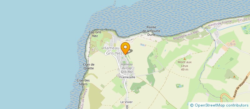 localisation de l'entreprise RESTAURANT LA SIRENE à AUDINGHEN