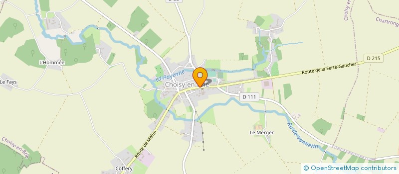 localisation de l'entreprise RESTAURANT LASAGNA  CHOISY-EN-BRIE