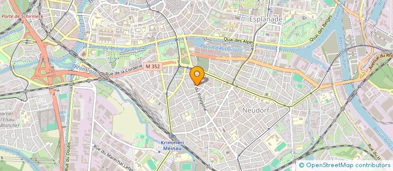 localisation de l'entreprise RESTAURANT LE BEYROUTH  STRASBOURG