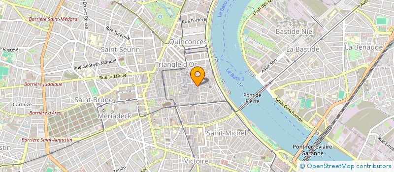 localisation de l'entreprise RESTAURANT LE BOLLOC'H  BORDEAUX