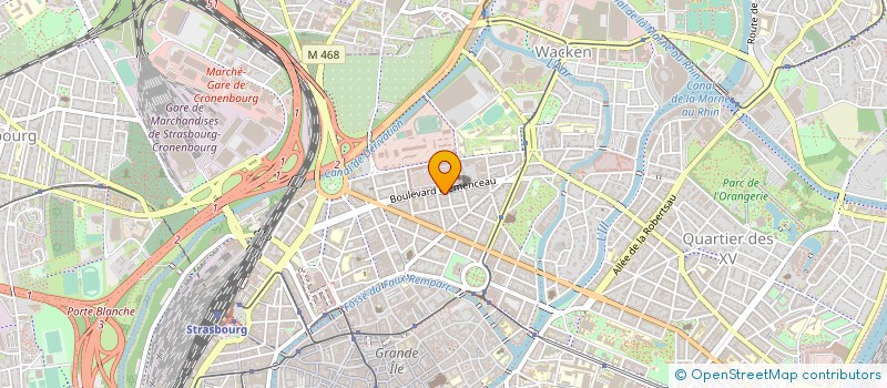 localisation de l'entreprise RESTAURANT LE CELEBRITY à STRASBOURG