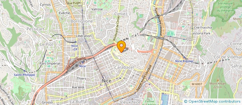 localisation de l'entreprise RESTAURANT LE CESAR  NICE
