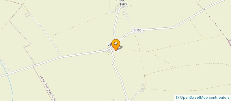 localisation de l'entreprise RESTAURANT LE CHALET  COURTACON