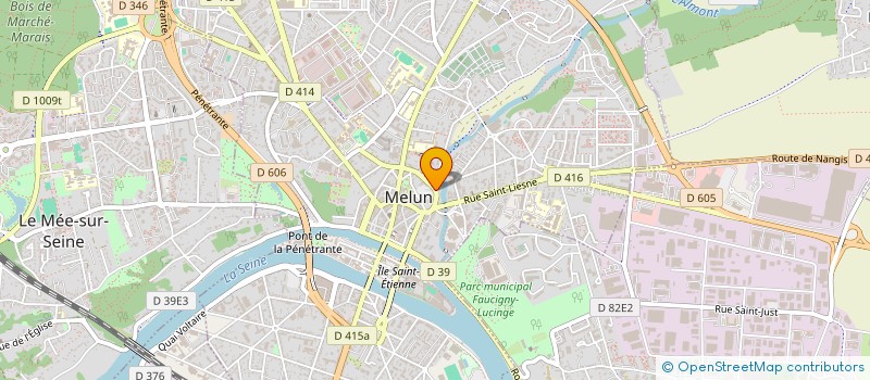 localisation de l'entreprise RESTAURANT LE CONTINENT à MELUN