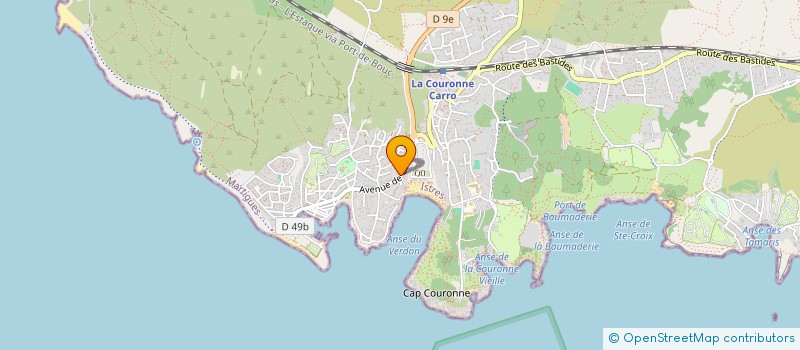 localisation de l'entreprise RESTAURANT LE DOMUS  MARTIGUES