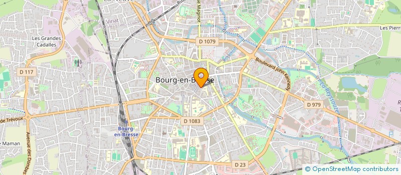 localisation de l'entreprise RESTAURANT LE JOJO CHIVAS  BOURG-EN-BRESSE