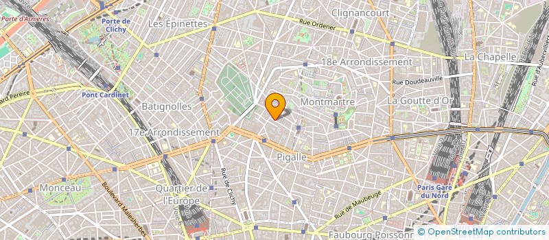 localisation de l'entreprise RESTAURANT LE MONO  PARIS