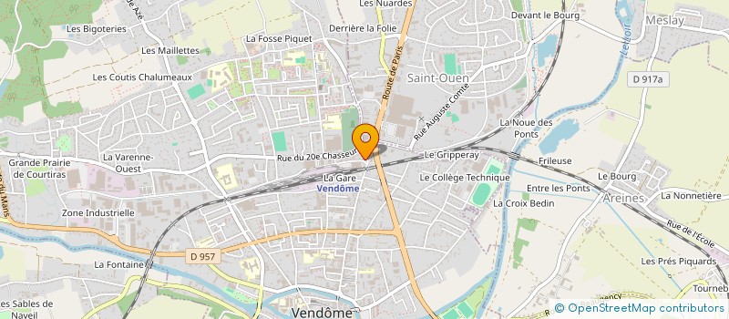 localisation de l'entreprise RESTAURANT LE PARIS  VENDOME