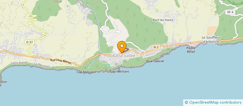 localisation de l'entreprise RESTAURANT LE PEROTE  SAINT-PHILIPPE