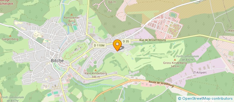 localisation de l'entreprise RESTAURANT - LE PUB GLACIER  HASPELSCHIEDT