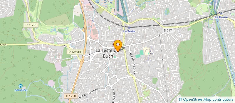localisation de l'entreprise RESTAURANT LE R7 à LA TESTE-DE-BUCH