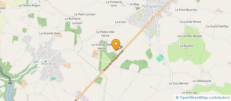 localisation de l'entreprise RESTAURANT LE ROSABELLE à LAMBALLE-ARMOR