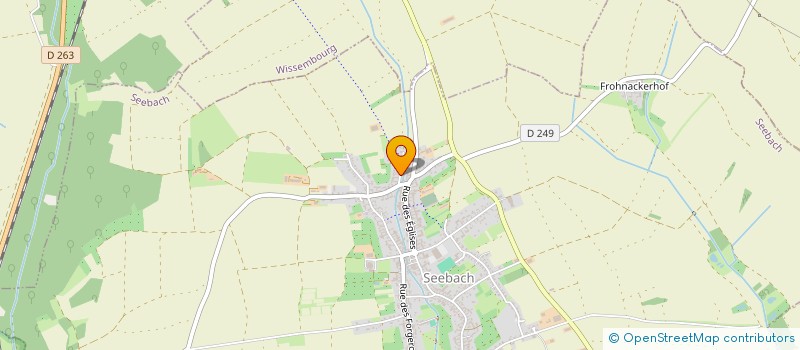 localisation de l'entreprise RESTAURANT LE SEEBACH SARL  SEEBACH