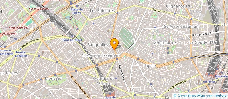 localisation de l'entreprise RESTAURANT LE SOLEIL  PARIS