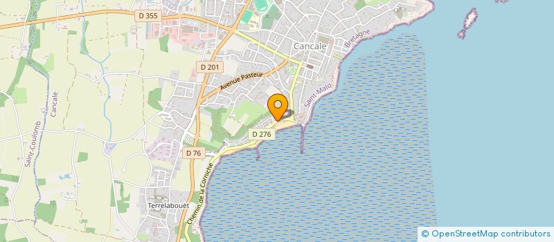 localisation de l'entreprise RESTAURANT LE TROQUET à CANCALE