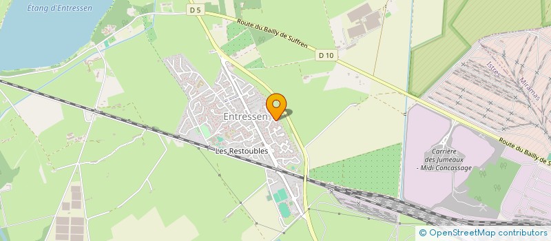 localisation de l'entreprise RESTAURANT LE WAGON  ISTRES