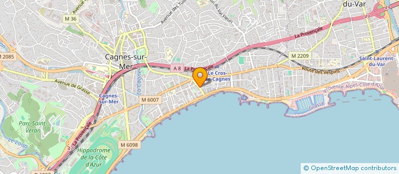 localisation de l'entreprise RESTAURANT LES PECHEURS  CAGNES-SUR-MER