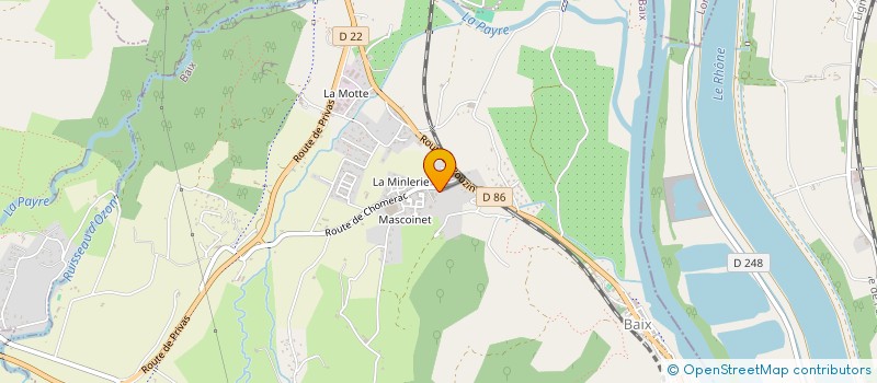 localisation de l'entreprise RESTAURANT LES QUATRE VENTS à BAIX