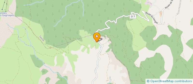 localisation de l'entreprise RESTAURANT MA VIE AU FANGET  AUZET