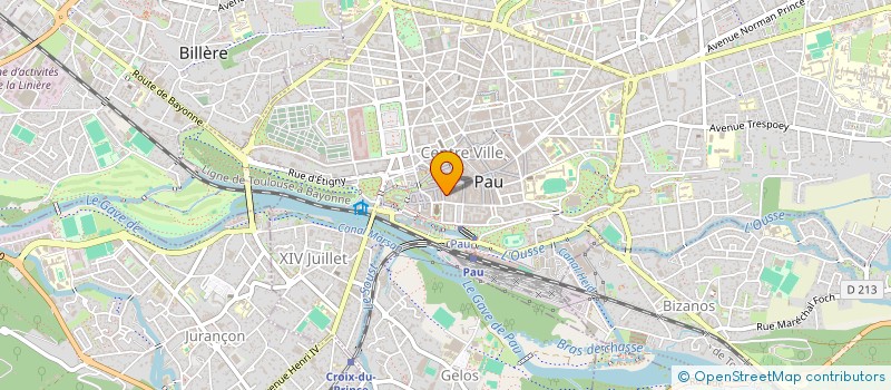 localisation de l'entreprise RESTAURANT MADRAS à PAU