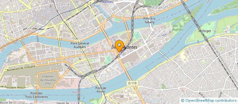localisation de l'entreprise RESTAURANT MAISON ADMINISTRATION NOUVELL à NANTES