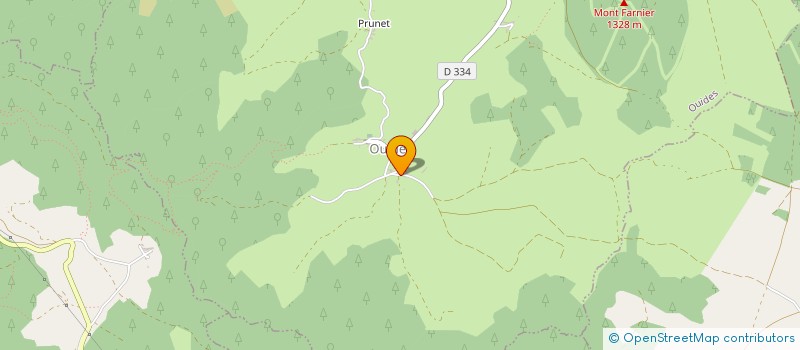 localisation de l'entreprise RESTAURANT MARION-LASHERMES  CAYRES