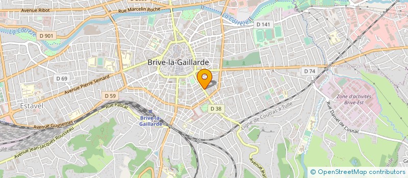 localisation de l'entreprise RESTAURANT MEDITERRANEEN à BRIVE-LA-GAILLARDE