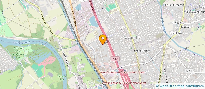 localisation de l'entreprise RESTAURANT MILLENIUM  AUCAMVILLE