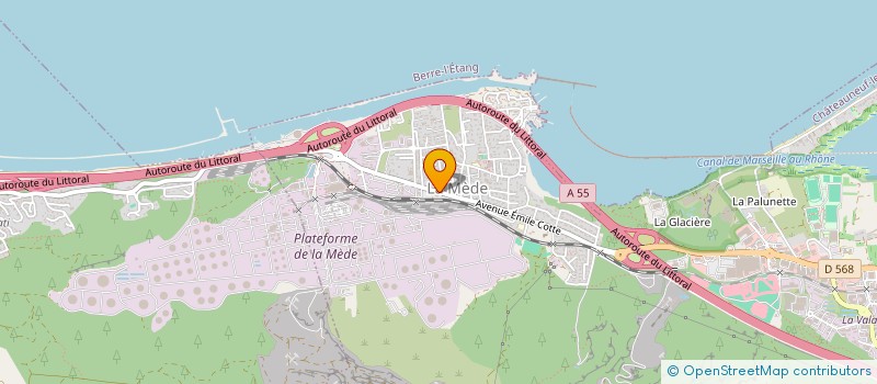 localisation de l'entreprise RESTAURANT MIRABEAU  CHATEAUNEUF-LES-MARTIGUES