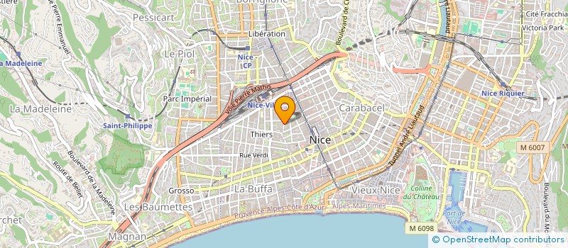 localisation de l'entreprise RESTAURANT NAFOURA  NICE