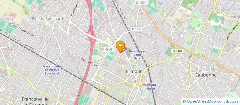 localisation de l'entreprise RESTAURANT OUAD SOUSS à ERMONT