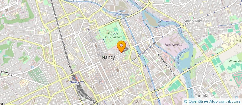 localisation de l'entreprise RESTAURANT PERSONNELS MINISTERE DEFENSE à NANCY